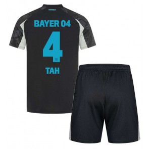 Bayer Leverkusen Jonathan Tah #4 Rezervni Dres za Dječji 2024-25 Kratak Rukavima (+ kratke hlače)